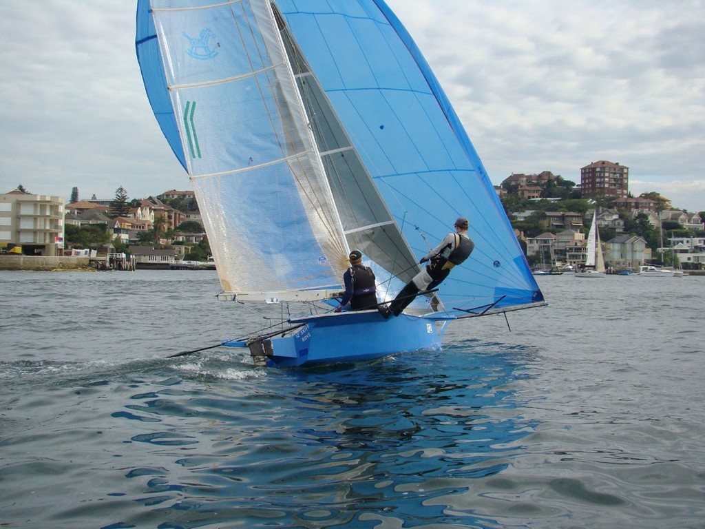 12 foot skiffs -Just enough breeze © Courtesy 12ft Skiff Association